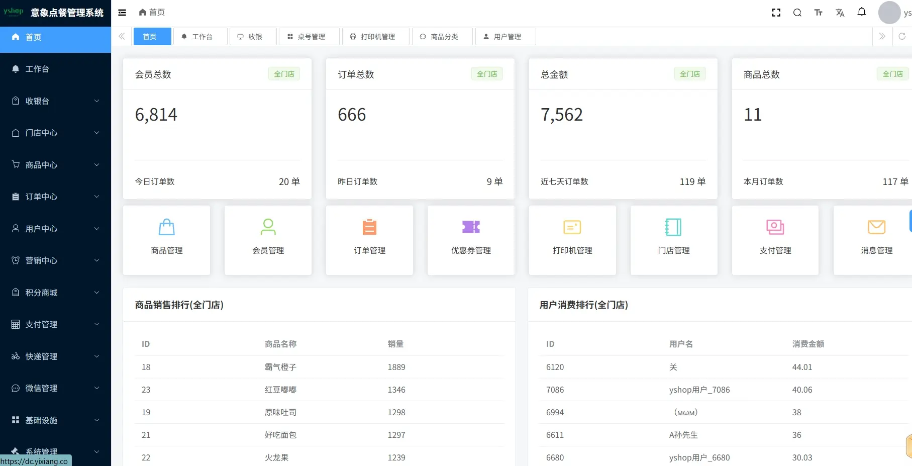图片[2]-意象点餐管理系统【已开源】（可商用）-小程序俊享空间-程序源码-俊享空间 | 一站式免费资源社区 - 海量软件 / 源码 / 项目 / 壁纸 / 游戏等免费获取