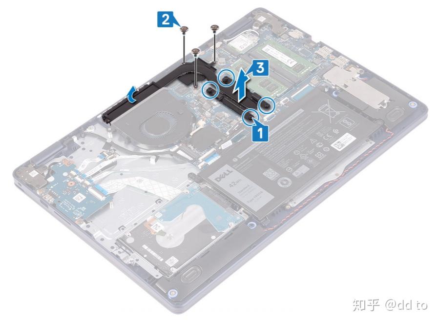 戴尔灵越5593拆机图解图片