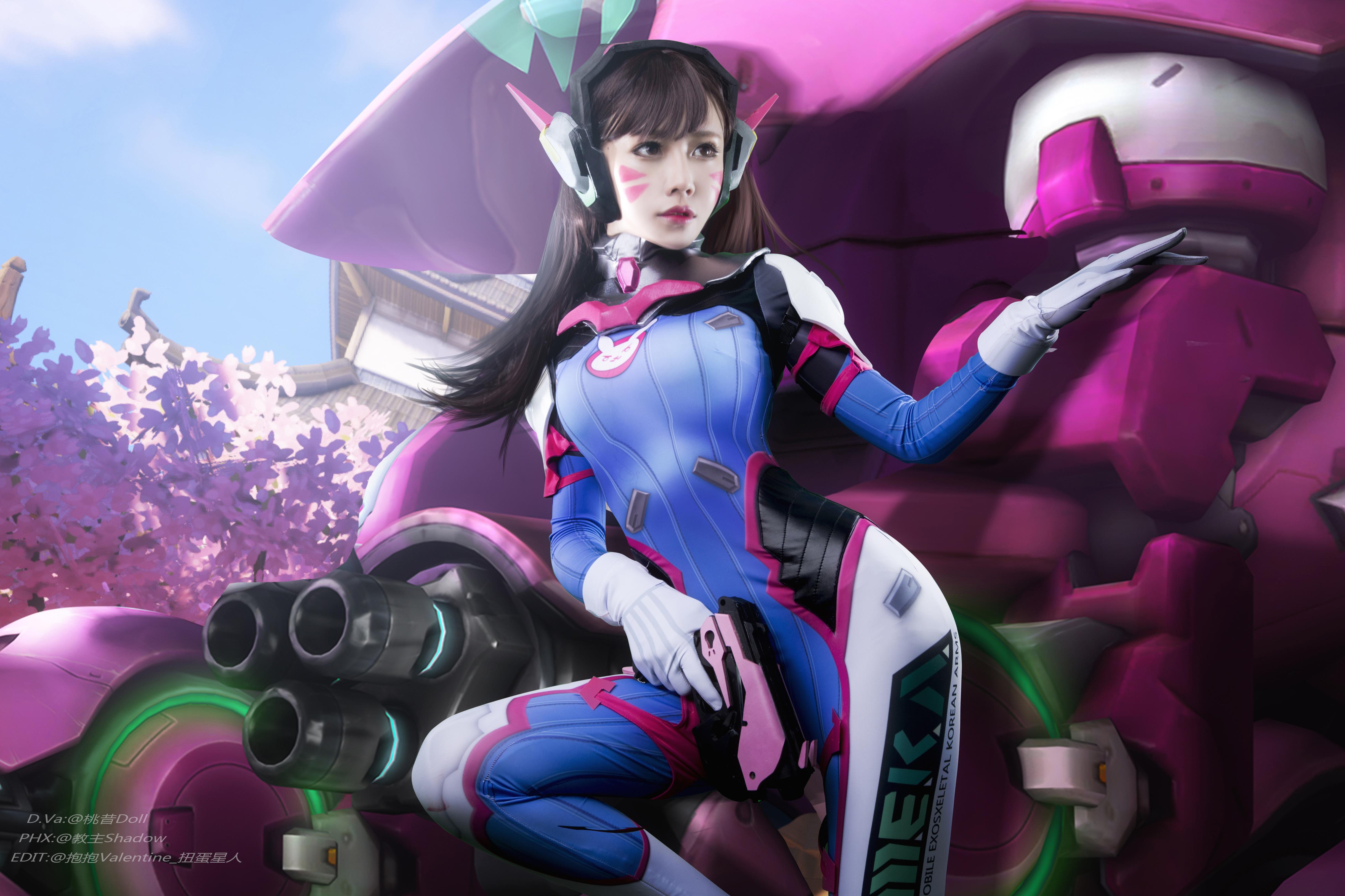 有哪些值得推荐的《守望先锋》中 d.va 的壁纸? - 知乎