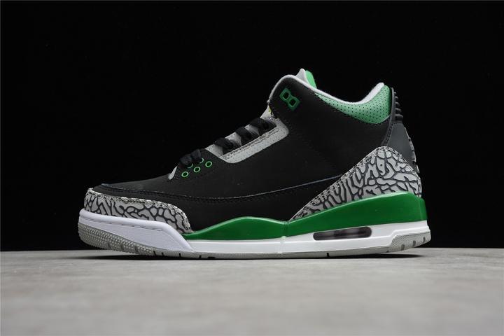 乔丹Air Jordan 3 Pine Green 松绿爆裂纹水泥篮球鞋- 知乎