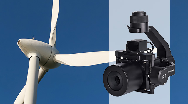 1.2亿像素毫米级无人机检测系统风机不停机叶片巡检