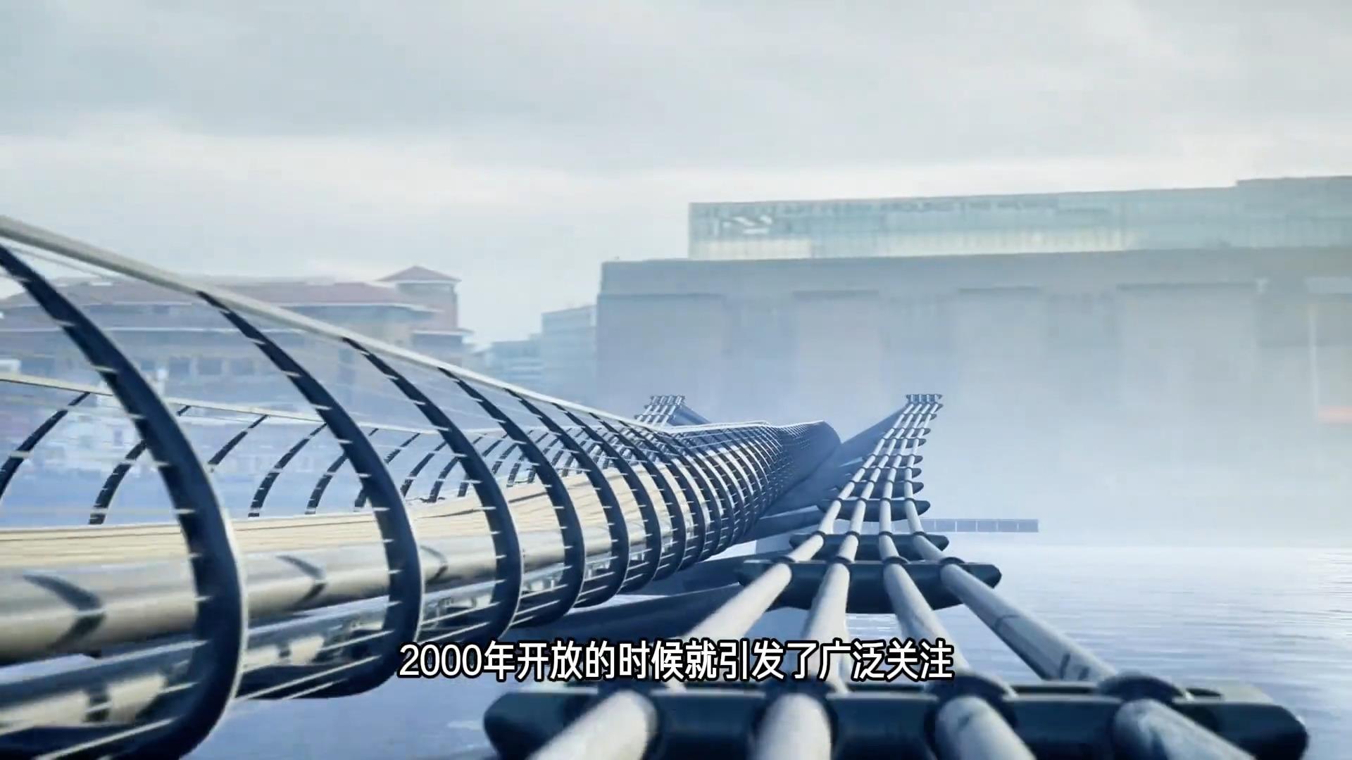 伦敦千禧桥塌真相,百人同步踩出致命共振,看看这背后的物理定律 - 知乎