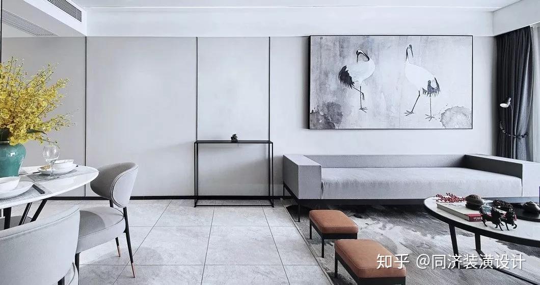 新中式现代风格效果图赏析 - 知乎