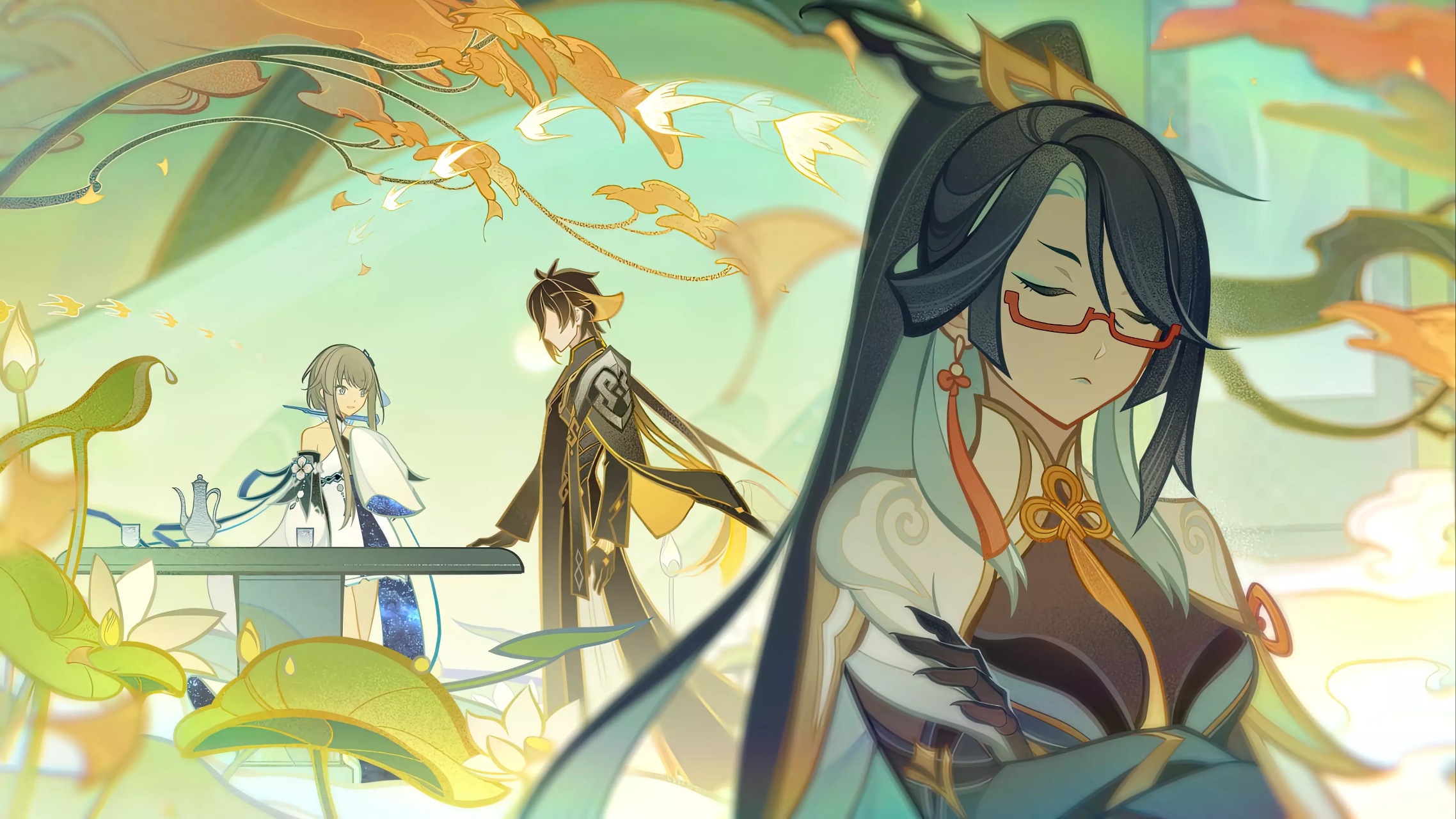 为什么大家都雷归终和钟离的cp