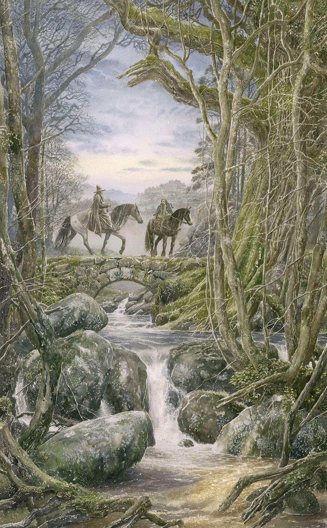 魔戒插画系列—艾伦·李 - 知乎