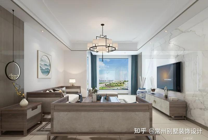 新中式风格|别墅案例赏析 - 知乎