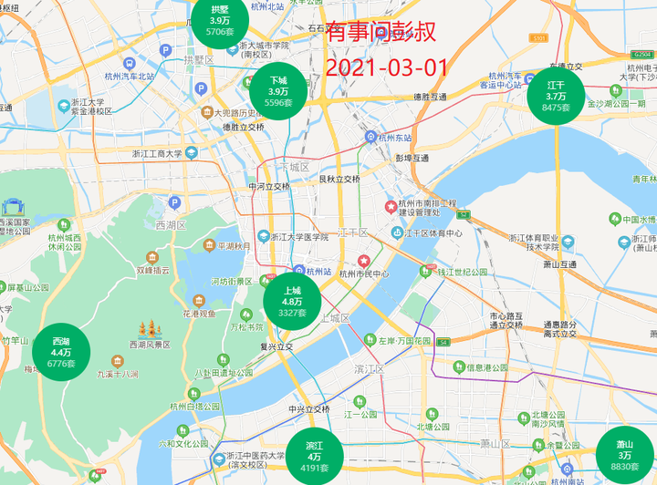 杭州房价2021年涨了一年,最后涨了个寂寞 - 知乎