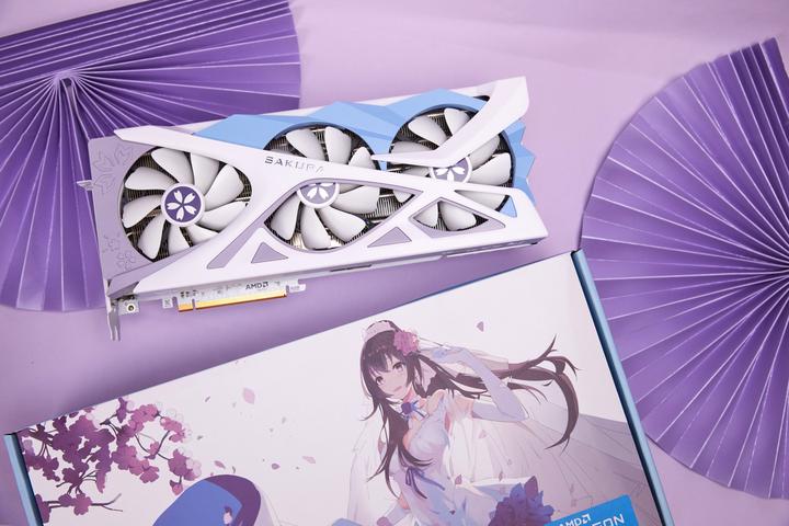 xp抽卡行不行2k游戏足够丝滑盈通rx7800xt樱瞳花嫁显卡简评