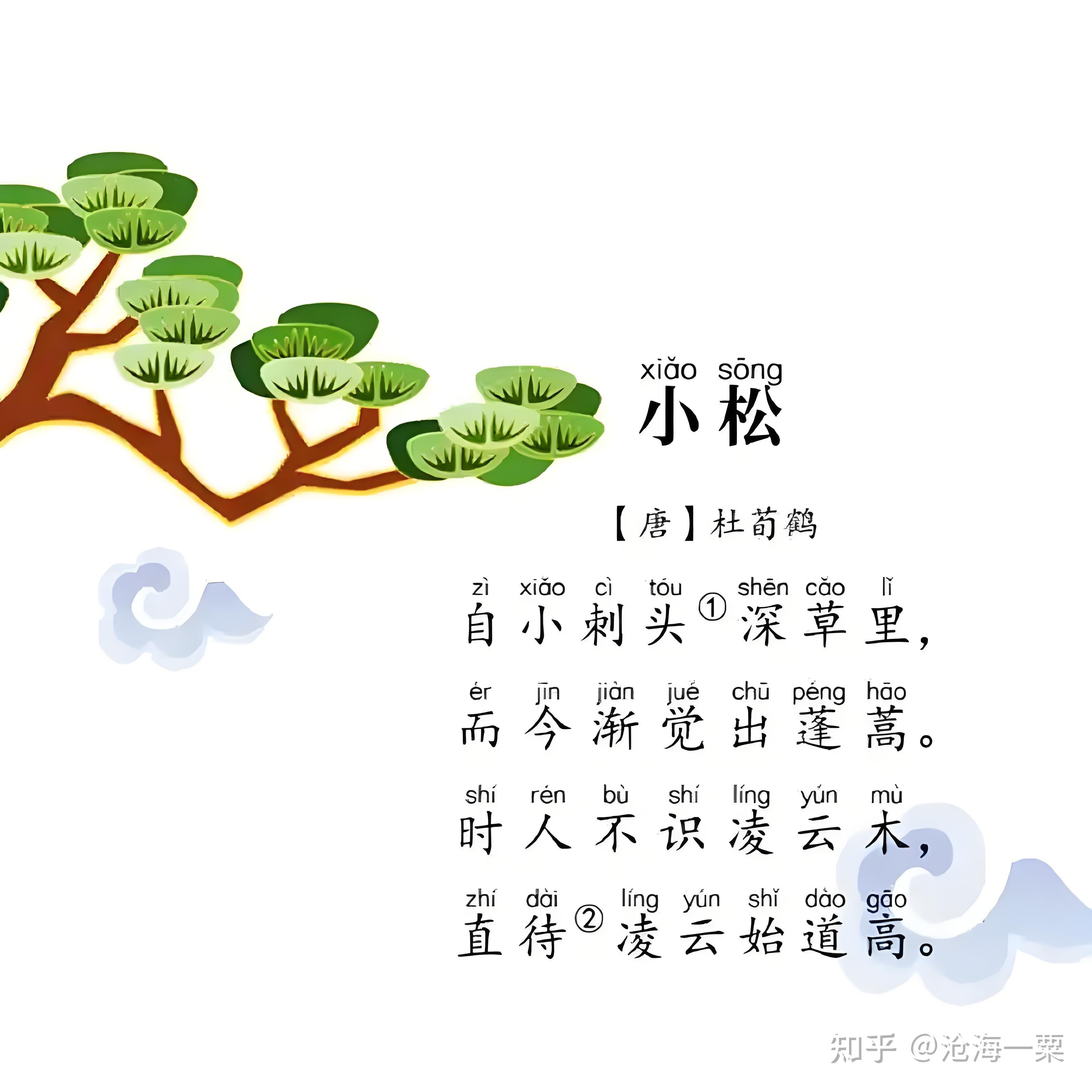 有哪些含有"松"的古诗词?