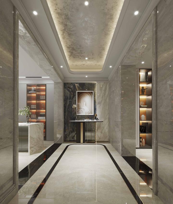 我家的夜晚灯光氛围大赏玄关灯光这样设计就很舒适