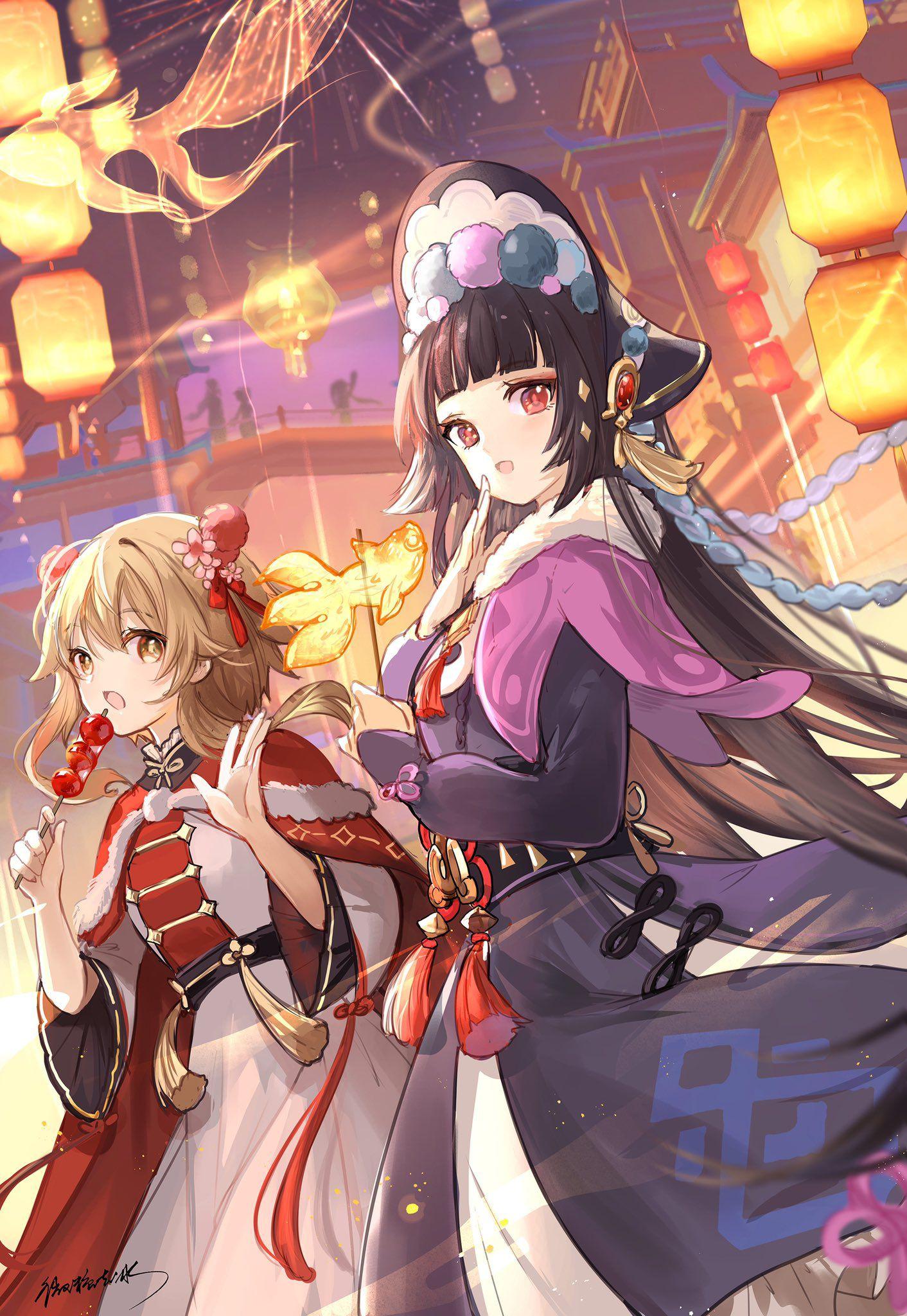 原神跪求荧妹壁纸?