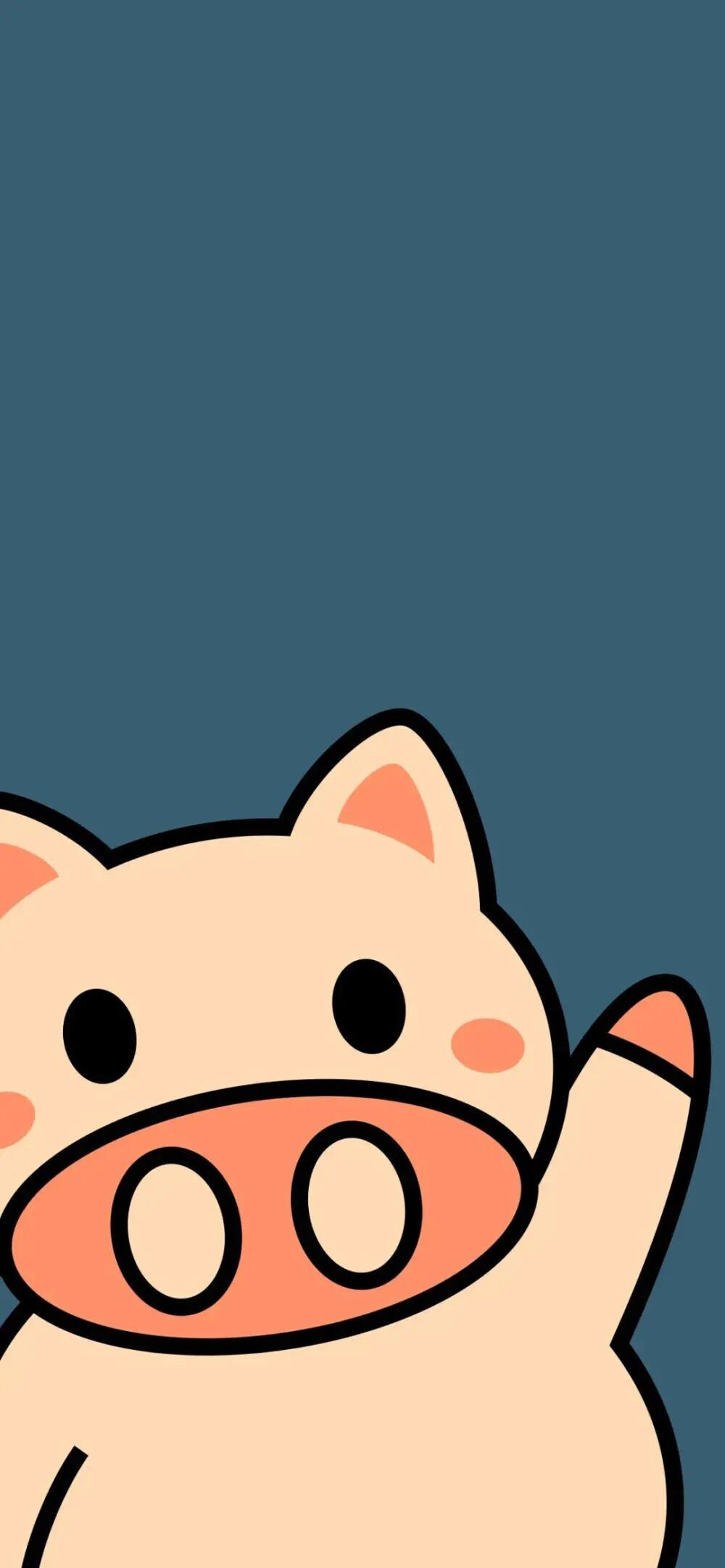 有没有可爱的猪猪手机壁纸? - 知乎