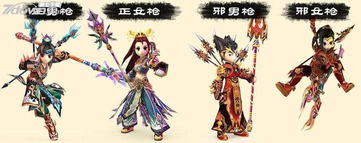 《热血江湖》五大职业-枪客：职业人物介绍 - 知乎