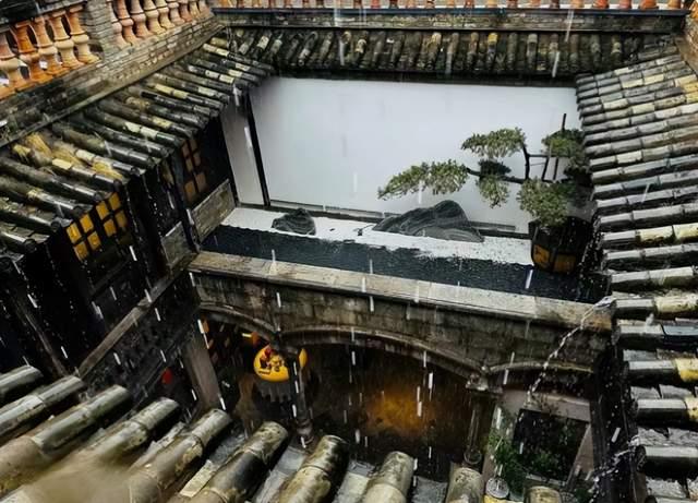 聚水纳福:中国古建筑四水归堂的建筑哲学 - 知乎