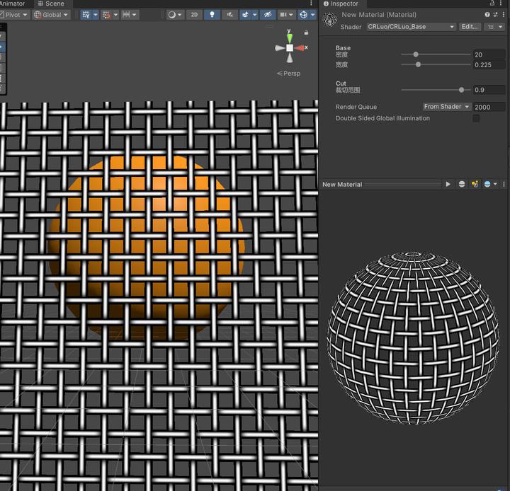 Unity Shader 程序纹理(5)铁丝网-={棋盘格遮罩}=- - 知乎