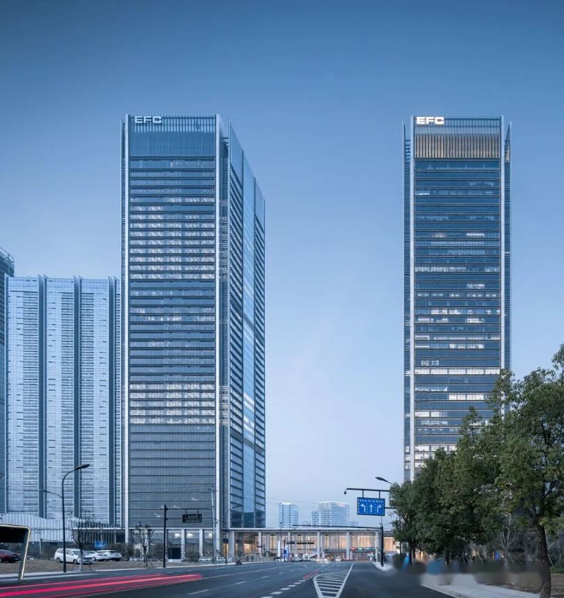 杭州未来科技城EFC欧美金融城335㎡二楼沿街商铺出租，独立门户、独立卫生间、超大露台、无餐饮条件！ - 知乎