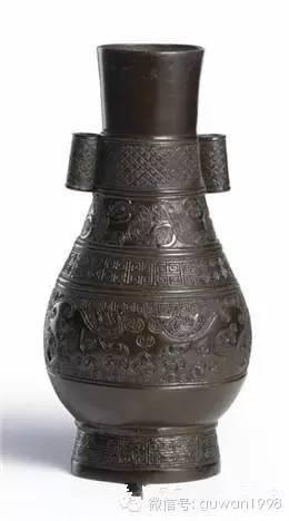 中国古玩 唐物 青銅饕餮文双耳花瓶 古青銅器 在銘 花器 花入 銅製 置物 中国古玩 唐物 青銅饕餮文双耳花瓶 古青銅器 在銘 花器 花入