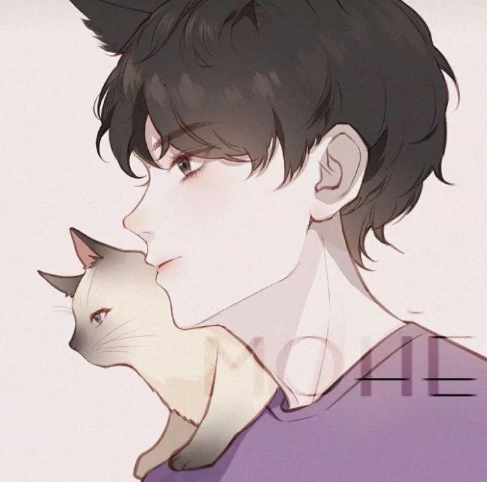 大佬们有没有短发的男生动漫头像