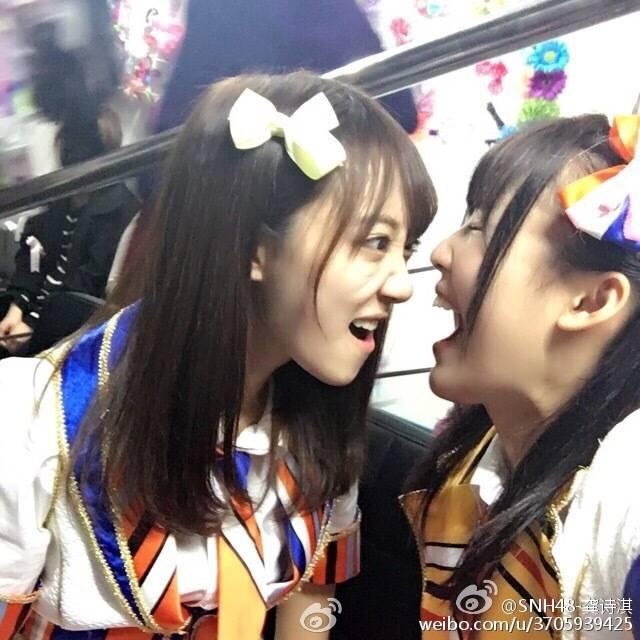 如何看待snh48馮龔馮薪朵龔詩淇cp