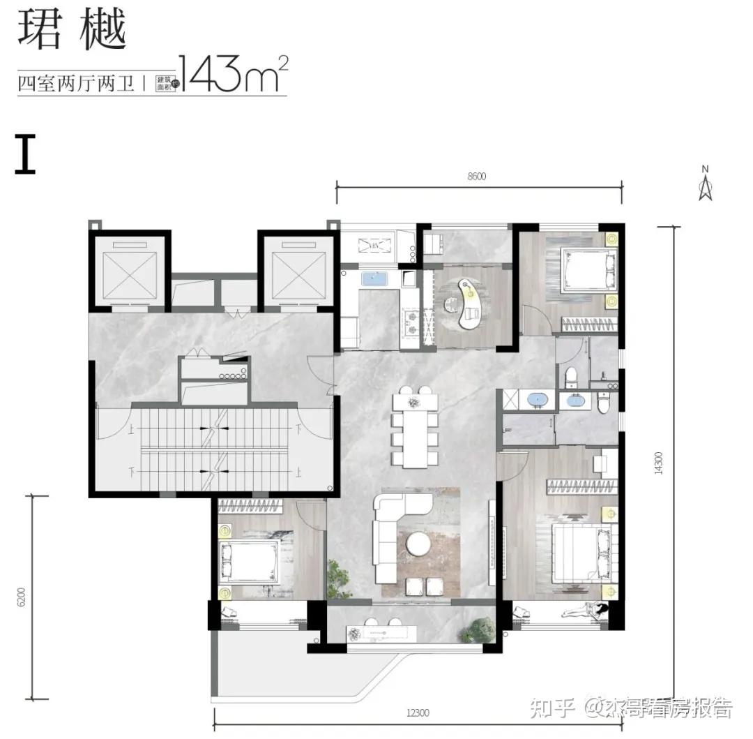 户型扛打 产品再升级〡保利天珺「深度测评」 - 知乎