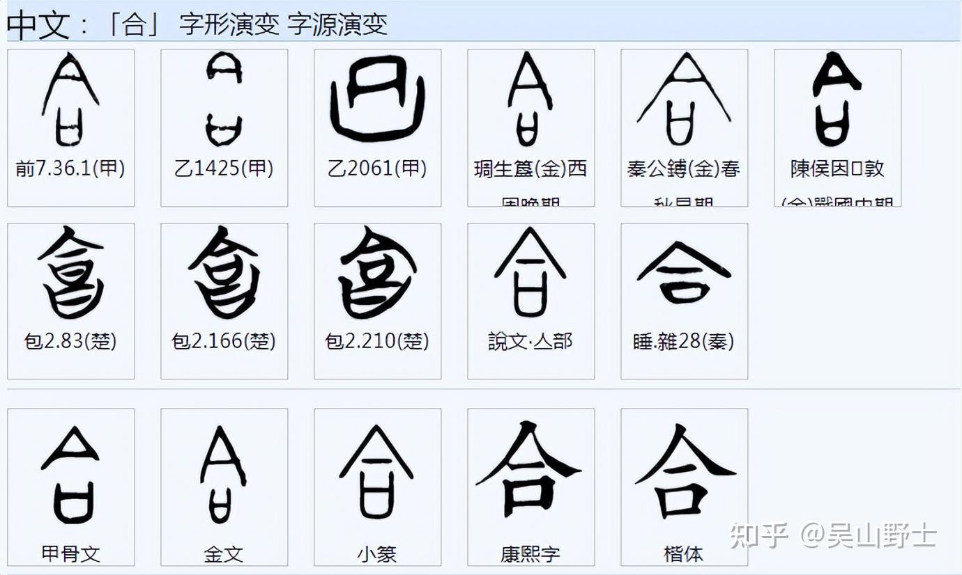 竹字头的演变过程图片图片