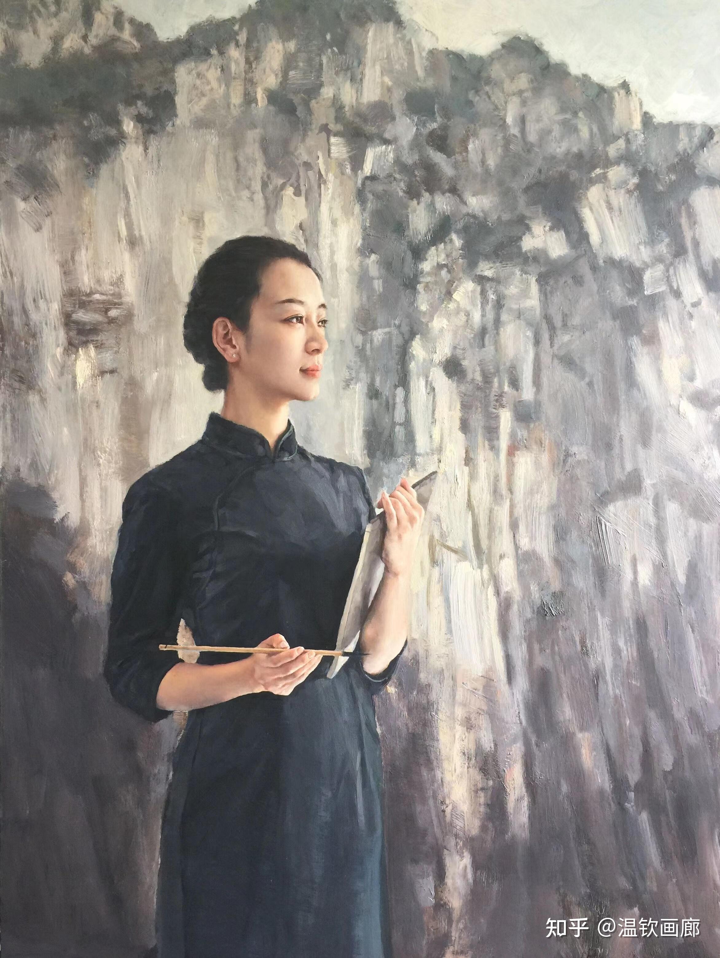 70后当代油画家张锦龙