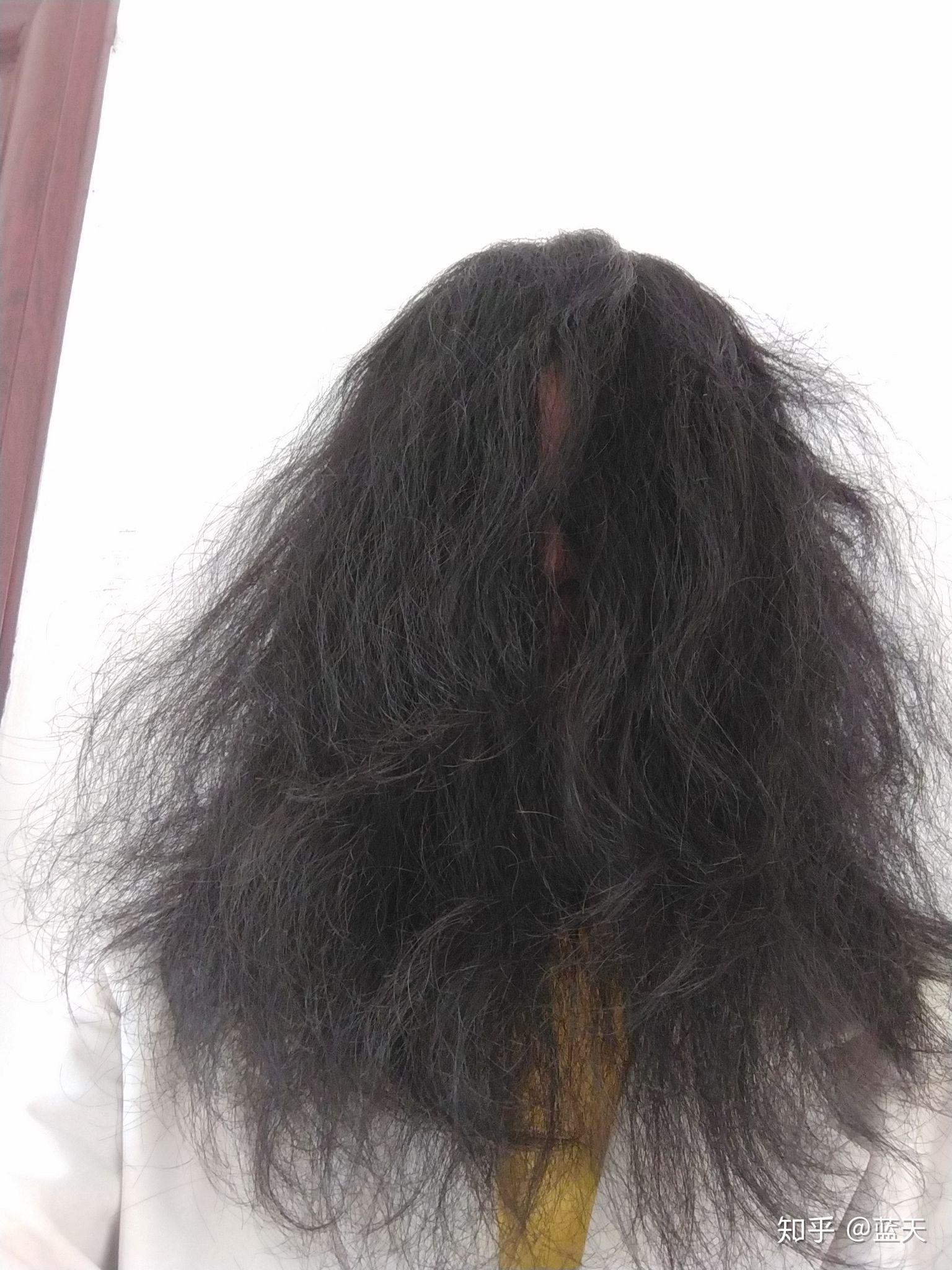 女生发质干粗硬,还炸毛,怎样可以改善? - 知乎