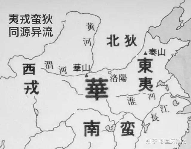 东夷部落地图图片