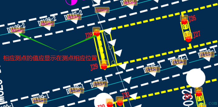 无需人工标注位置,一键在Web端CAD图上根据测点编号自动标注位置 - 知乎
