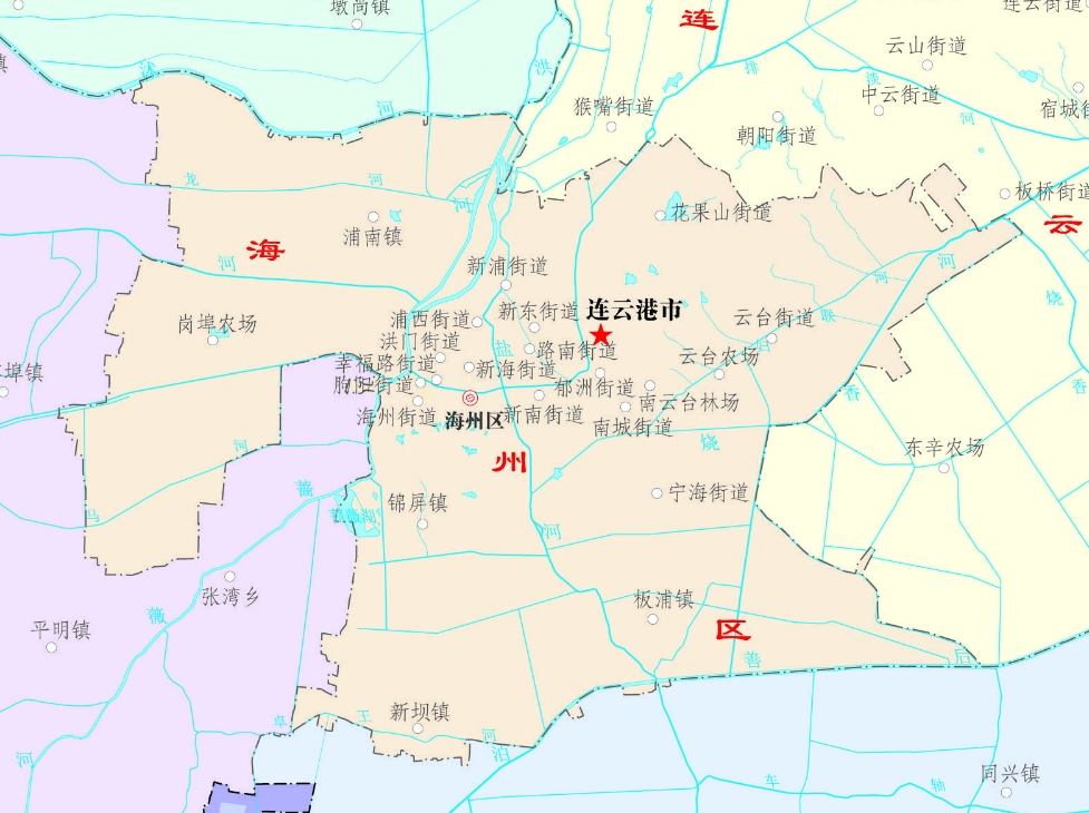 江苏连云港下辖区县——海州、连云、赣榆、灌南、东海、灌云概况 - 知乎