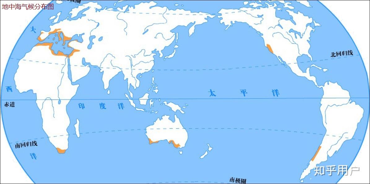 地中海气候的成因是什么? - 知乎