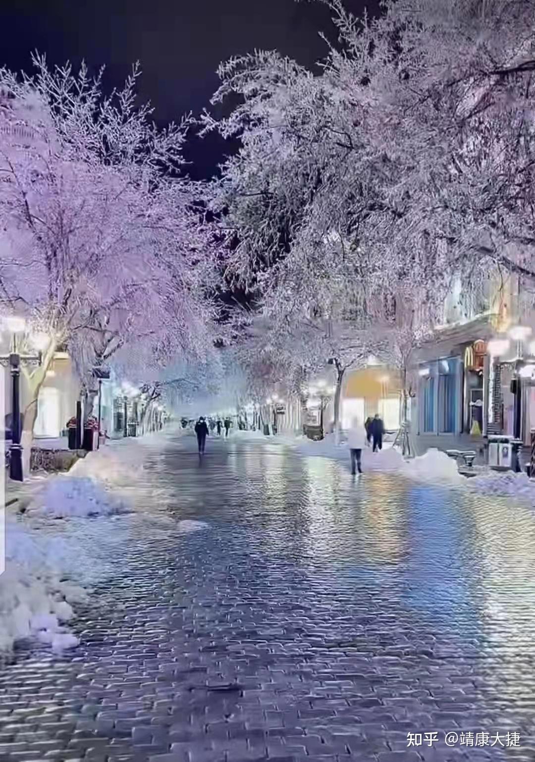 哈尔滨下雪啦,你镜头下「夜幕下的哈尔滨」有多绝美? 