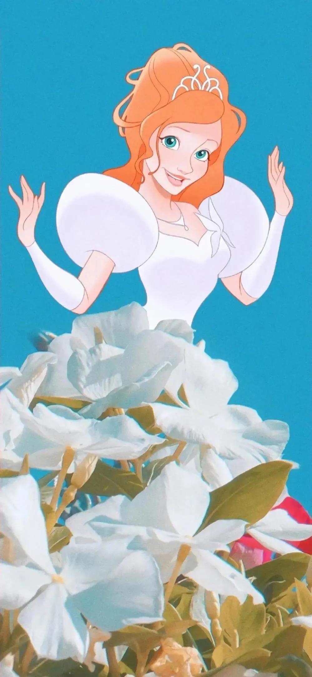 有哪些特别好看的迪士尼公主壁纸/头像? 