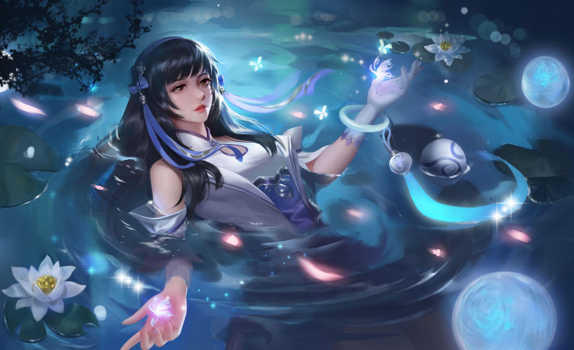 你用过那些好看的西施壁纸