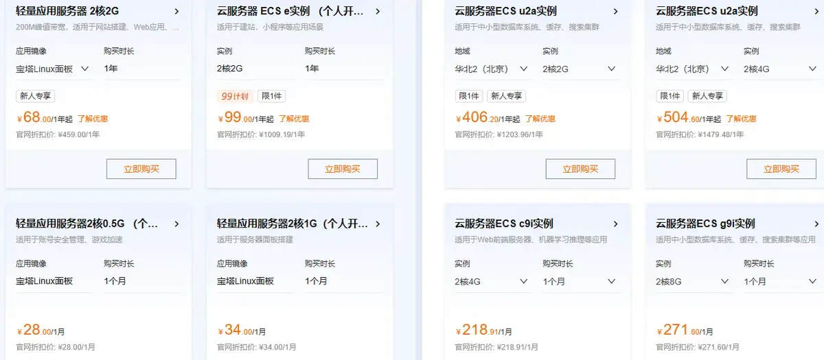 阿里云服务器2核8G价格选型指南:券后526元起,不同实例活动价格与适配场景参考 - 知乎