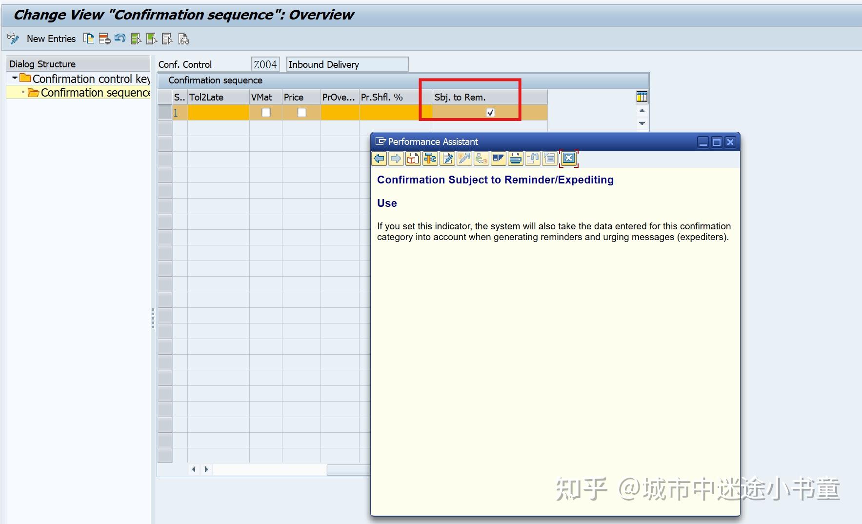 SAP MM 采购凭证上的Confirmation Control Key - 知乎