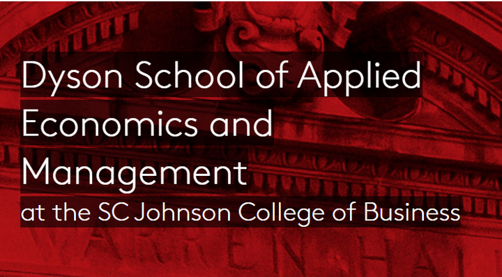  MS In Applied Economics And Management 