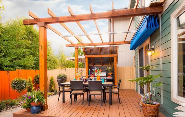 庭院景观设计:大户型庭院休闲区实景效果图展示