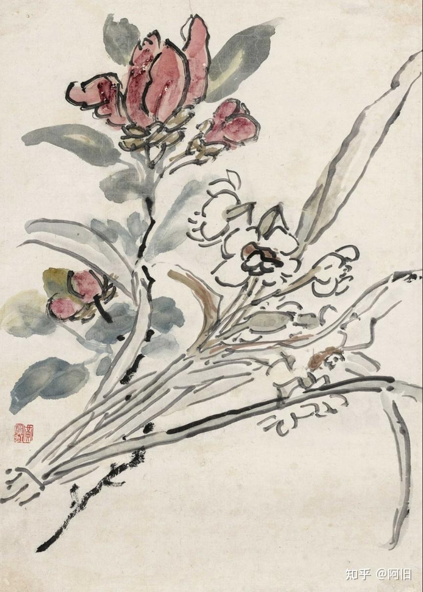 黃賓虹  花卉 217]黄宾虹花卉收藏资讯|艺术家|书画家|书画名人|书法家-中华收藏网