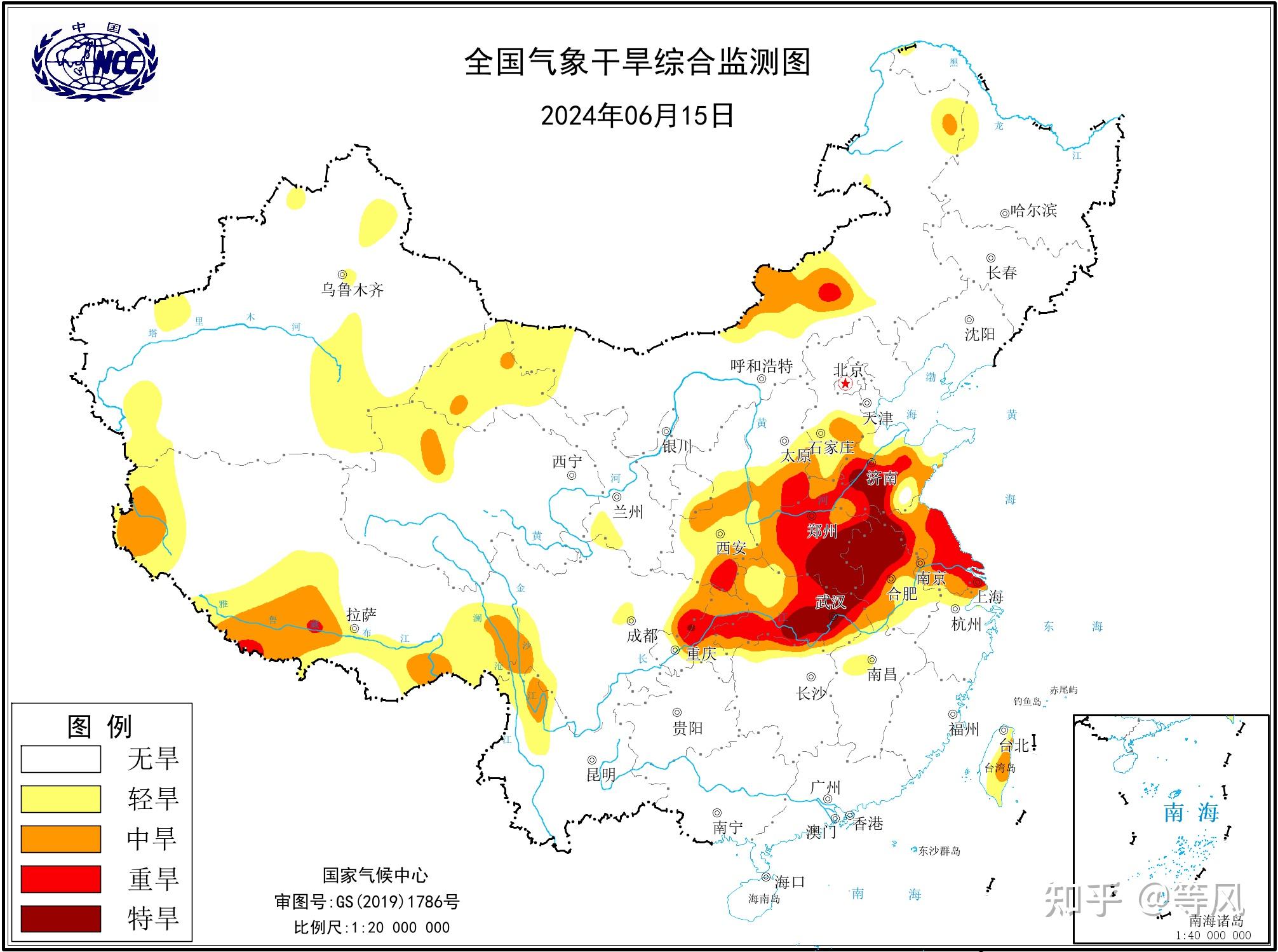 河南水灾地区地图图片