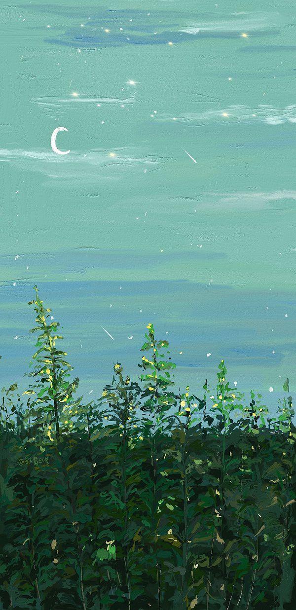 有哪些让你一眼万年的绿色系壁纸?(绿色壁纸大全图片清新自然)