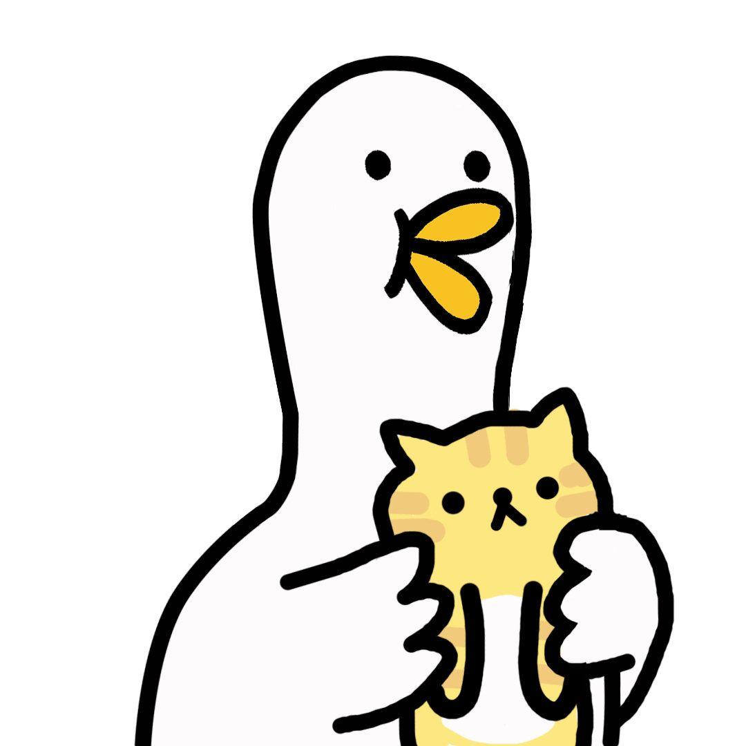 你有哪些特别可爱的小鸭子头像