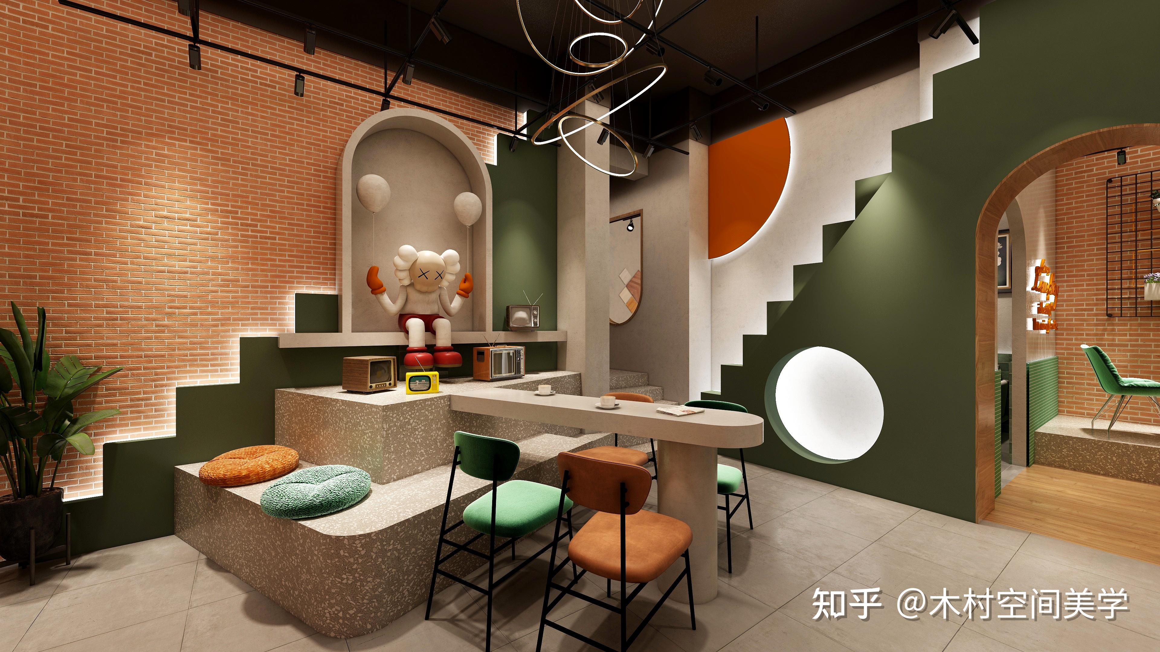 因地制宜的复古轻奢咖啡店设计 - 知乎