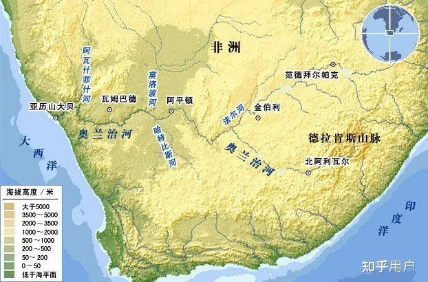 非洲有哪四大河流? - 知乎