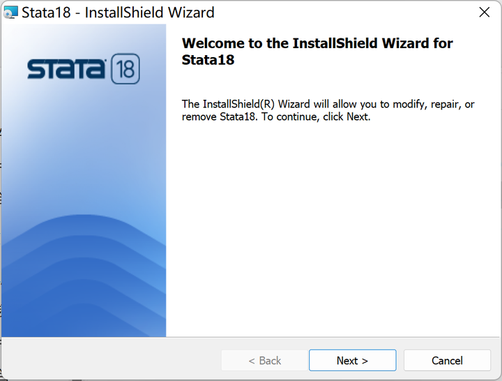 Stata stata18mp 