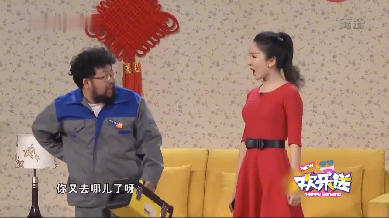 娄艺潇乔杉春晚小品图片