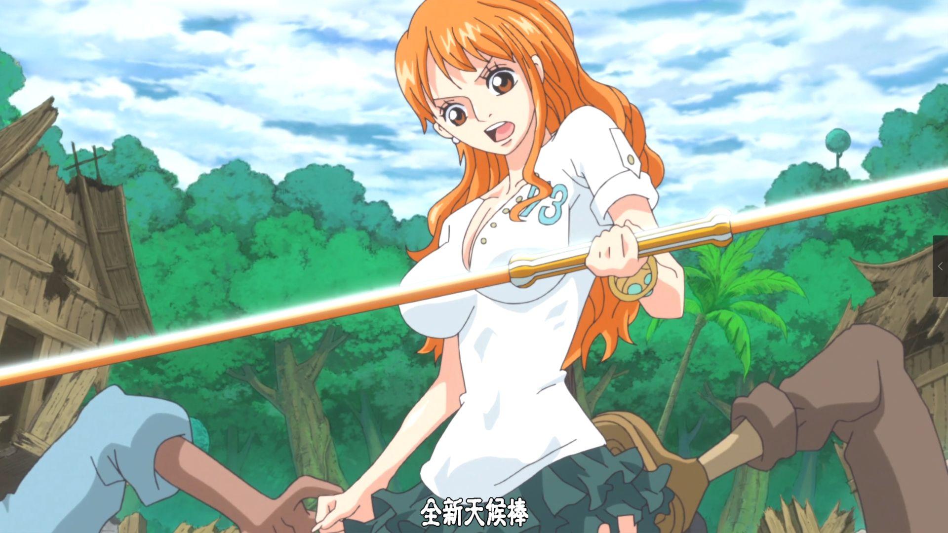 《海贼王》为啥是乌索普给娜美做了天候棒呢,是因为材质吗,乌索普在