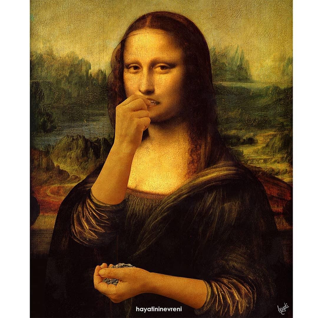 有哪些世界名画经常被模仿,恶搞? - 知乎