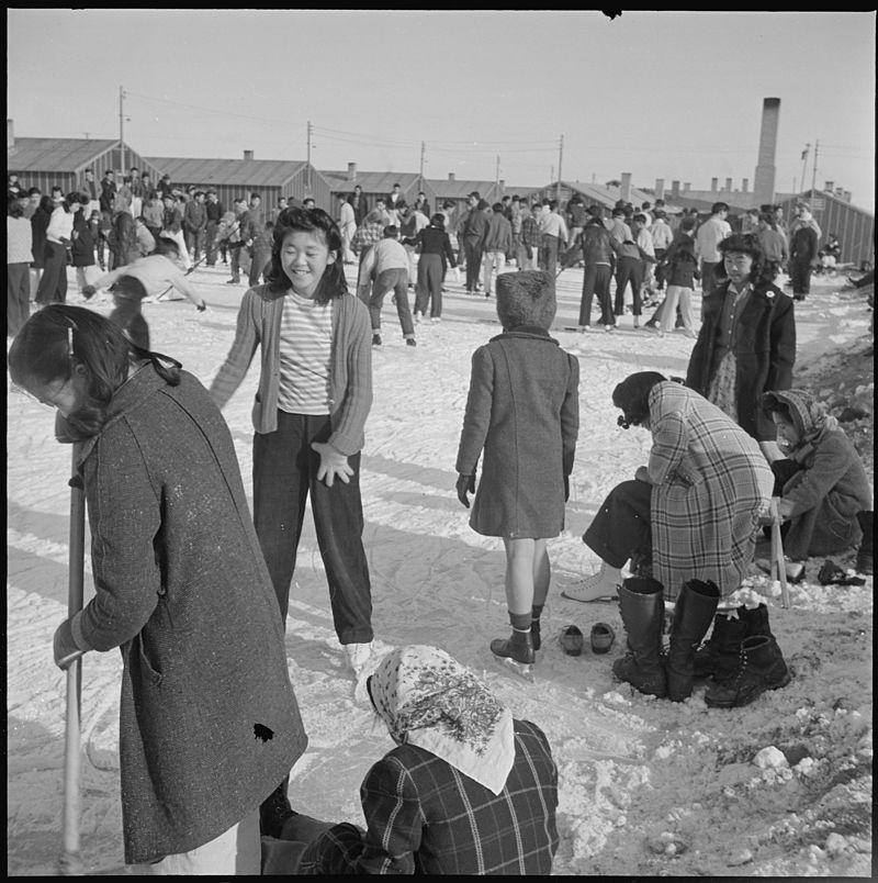 日裔美国人集中营图片