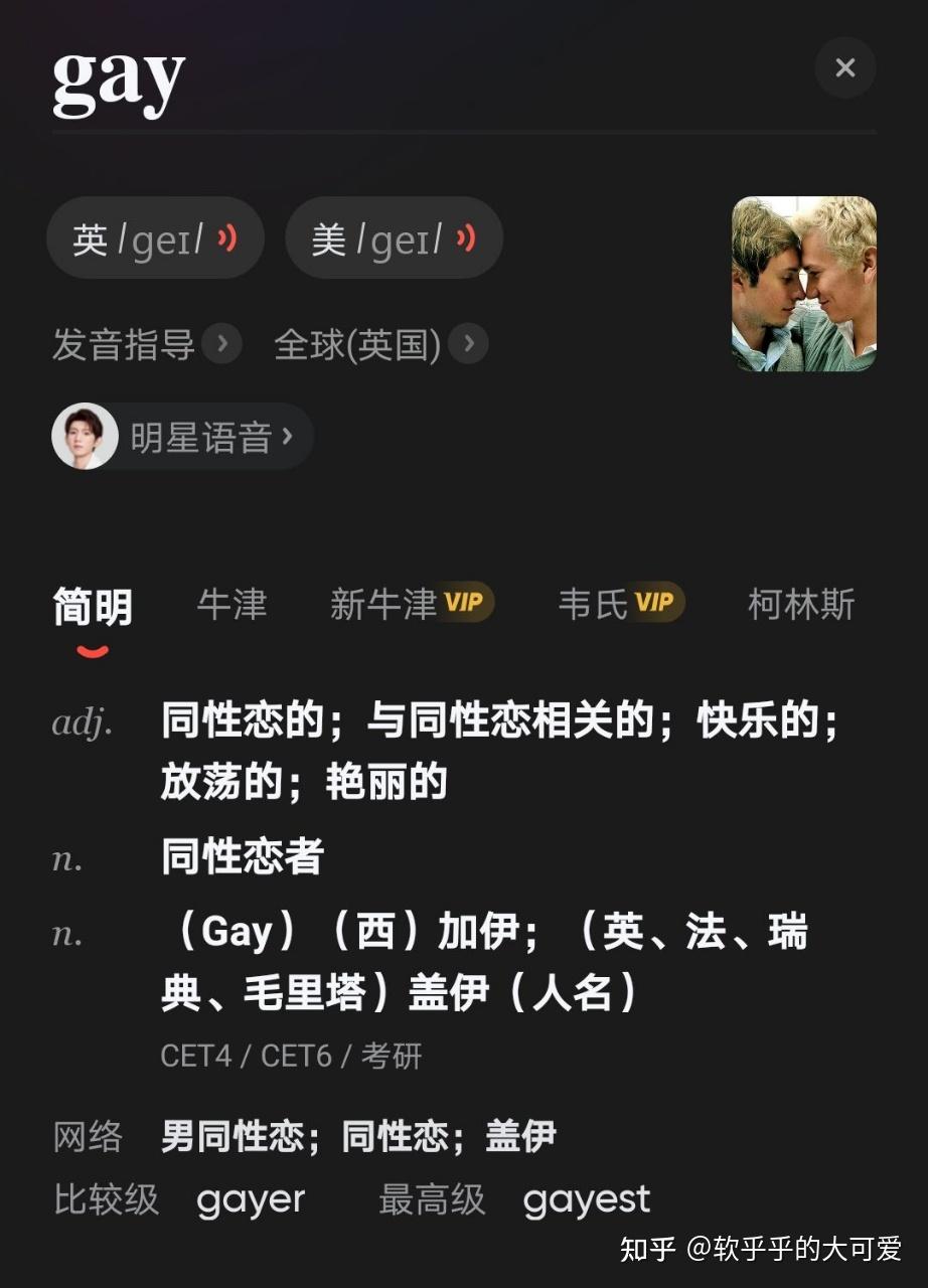 gay到底怎么读是给还是盖